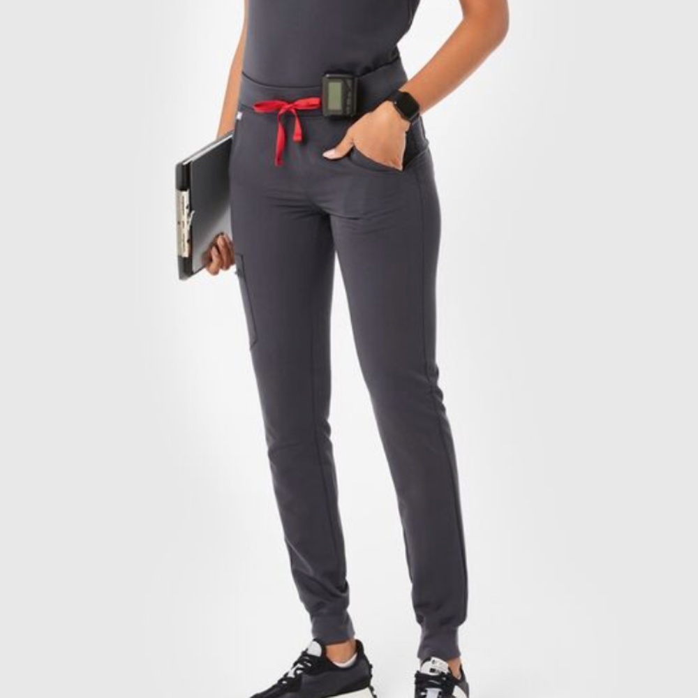FIGS Charcoal Zamora jogger scrub pants